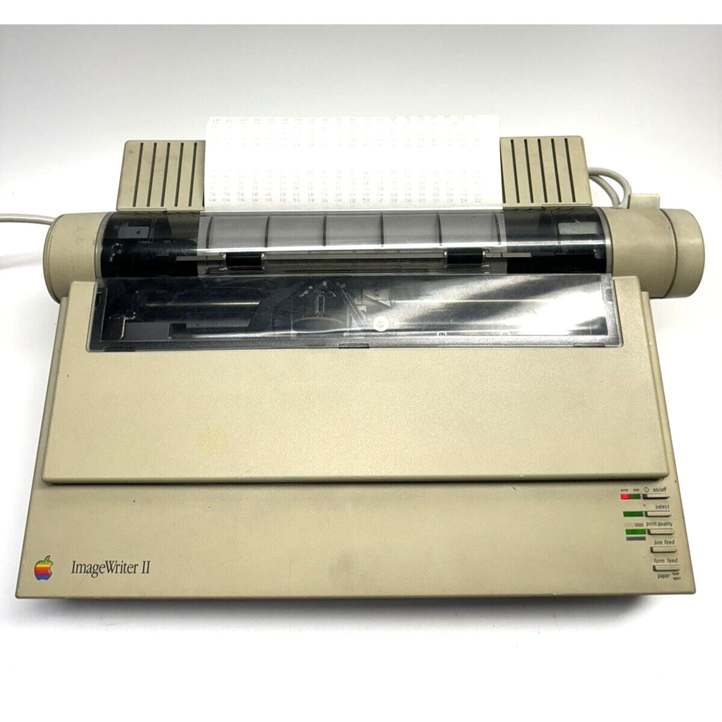 Vintage Apple Imagewriter II Printer G0010 Made In Japan Power On UNTSTED