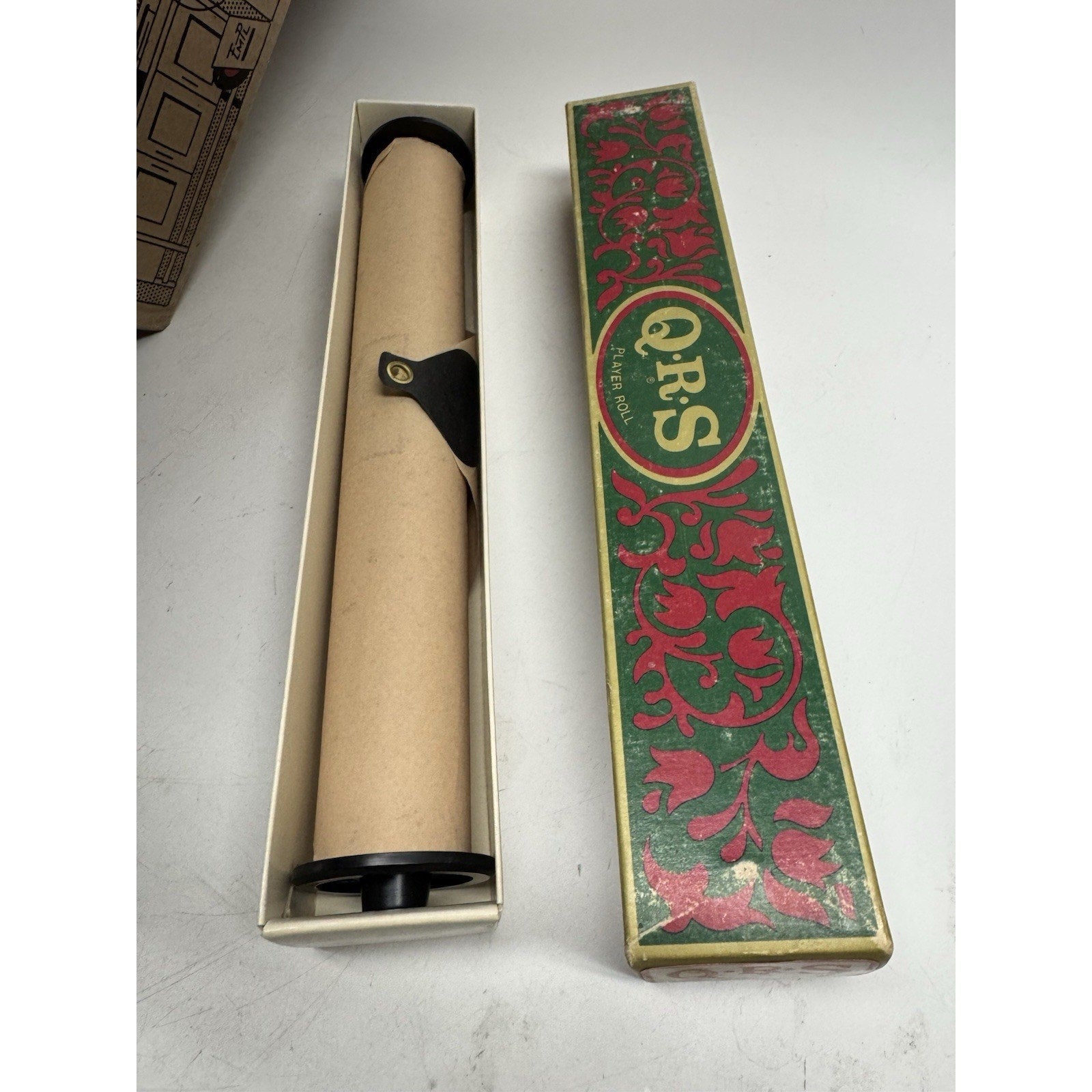 VINTAGE QRS WORD ROLL PIANO PLAYER MUSIC ROLLS LOT OF 34 ROLLS MELODEE SONGS