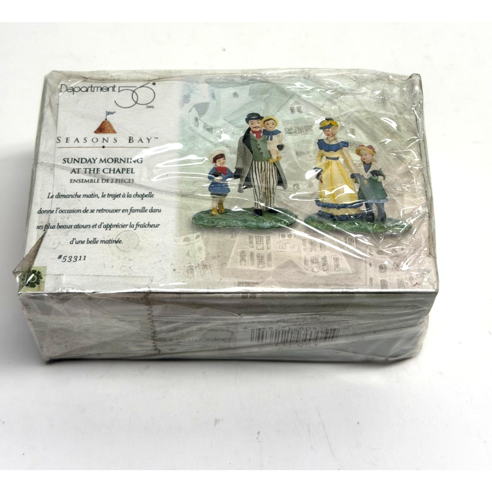 Vintage Dept 56 Seasons Bay Sunday Morning at the Chapel #53311