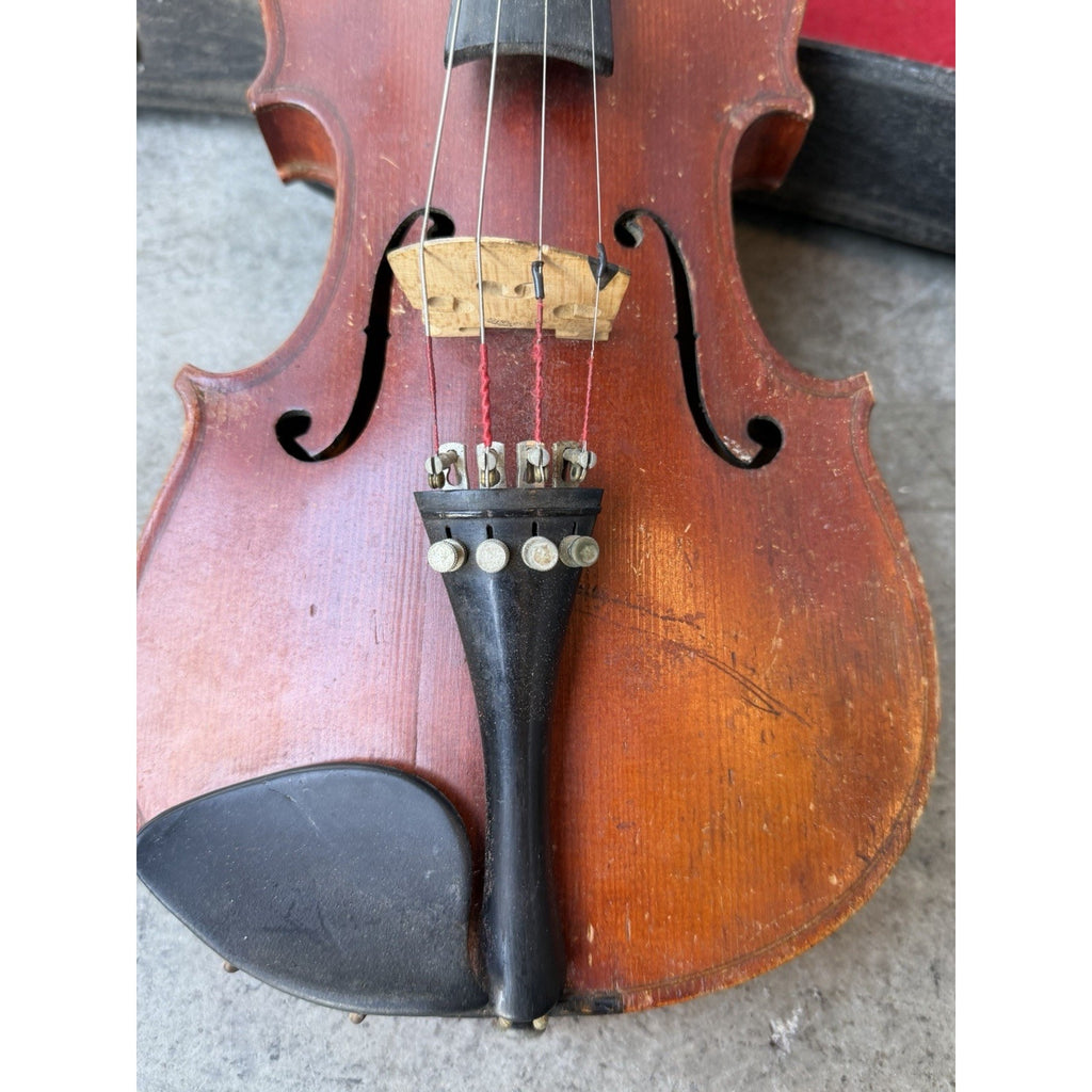 VINTAGE Violin Copy of Antonius Stradivarius Size 4/4 Made in Czechoslovakia