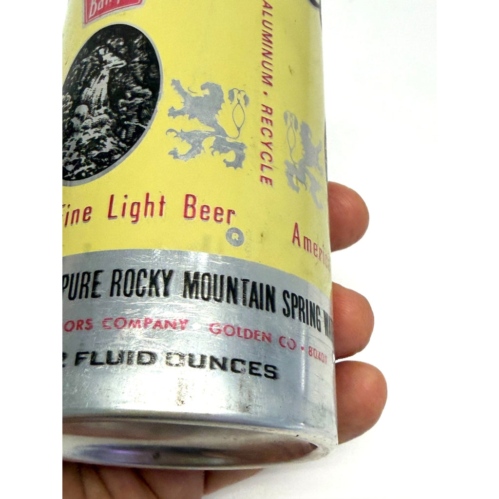 VTG 1970's Coors-Banquet Light Beer 🍻-Golden, Colorado-12 oz-Aluminum Beer Can