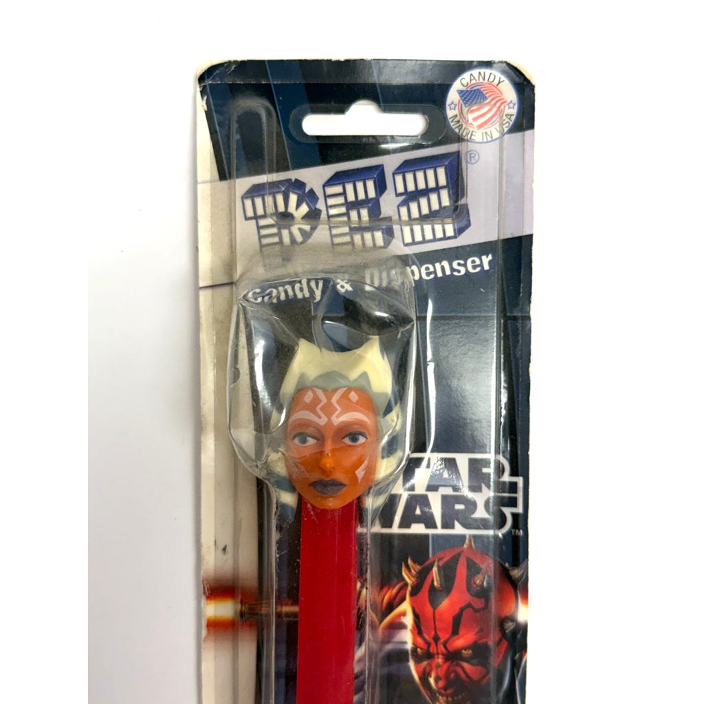 Vintage Star Wars Ahsoka Tano PEZ Candy & Dispenser