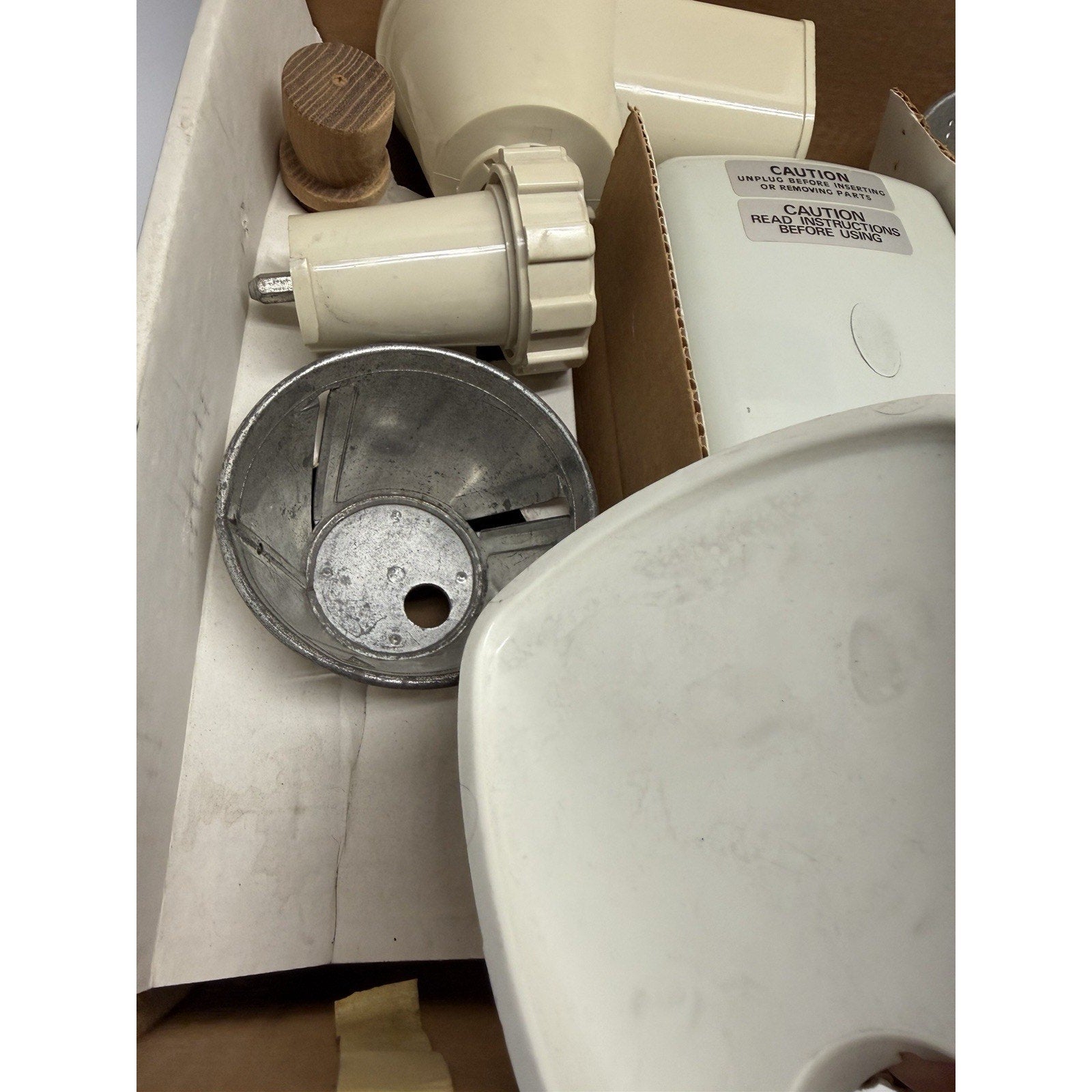 Vintage NOS Moulinex Combine' Jeannette Food Processor Orig Box