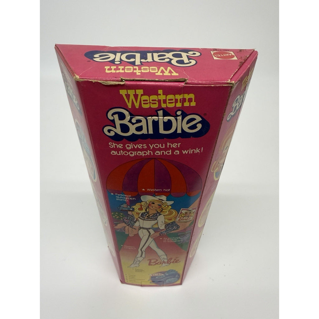 VINTAGE NOS 1980 RARE Western Barbie Doll Mattel #1757