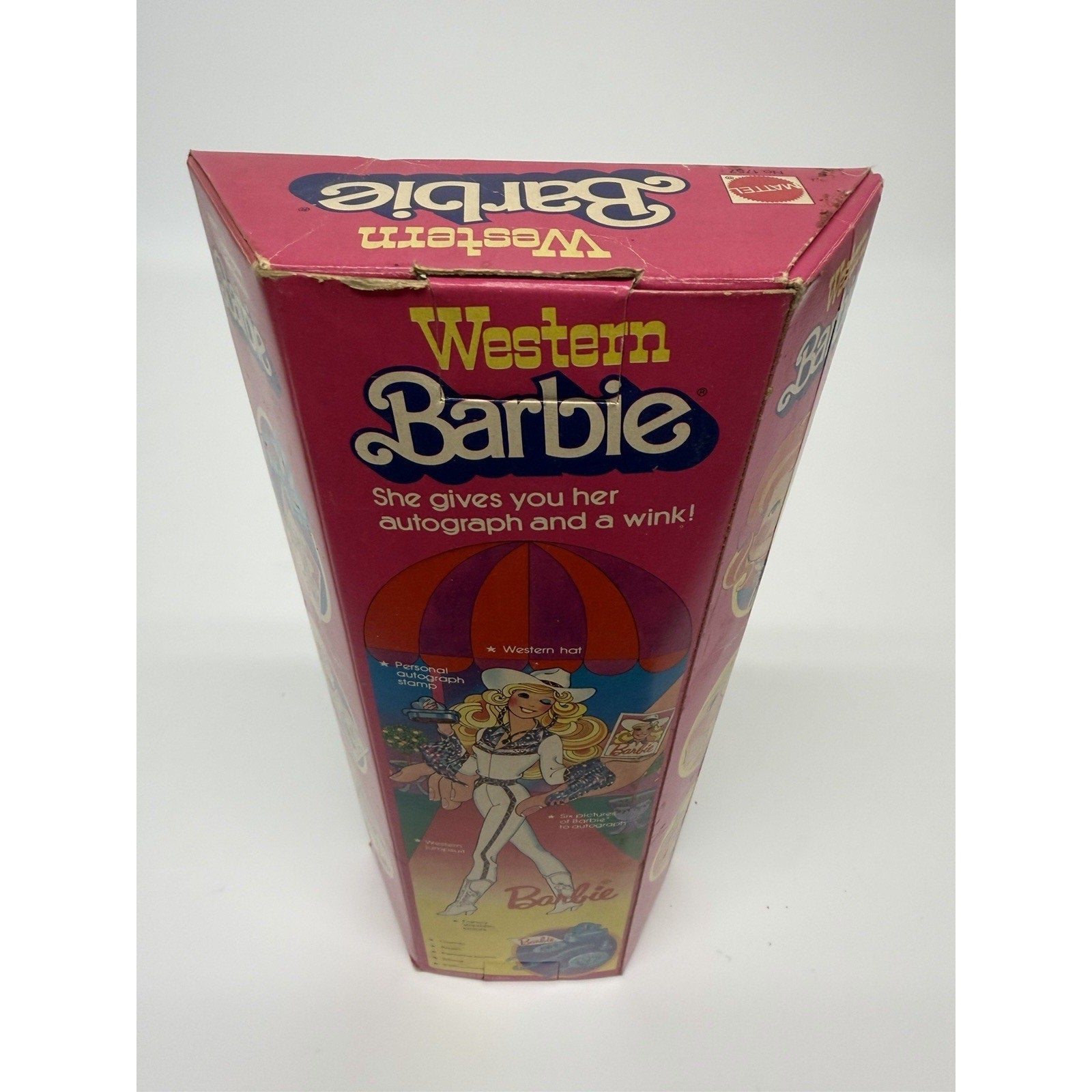 VINTAGE NOS 1980 RARE Western Barbie Doll Mattel #1757