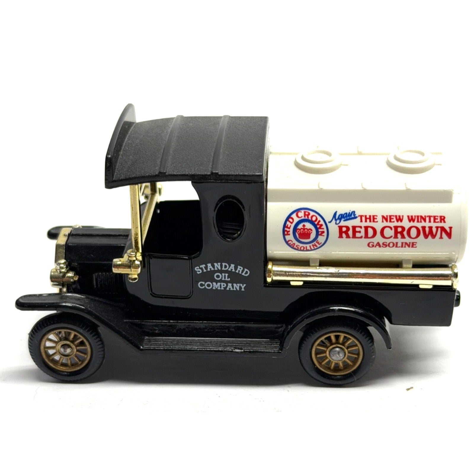 Vintage Standard Oil Gasoline Truck Red Crown LLEDO Made in England