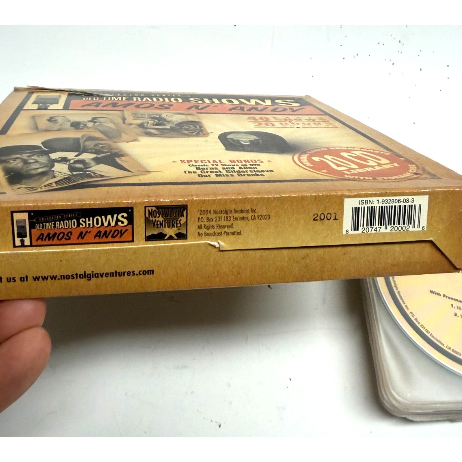 Vtg Amos N’ Andy Old Time Radio Shows Original Radio Broadcasts 20 CDs Box Set