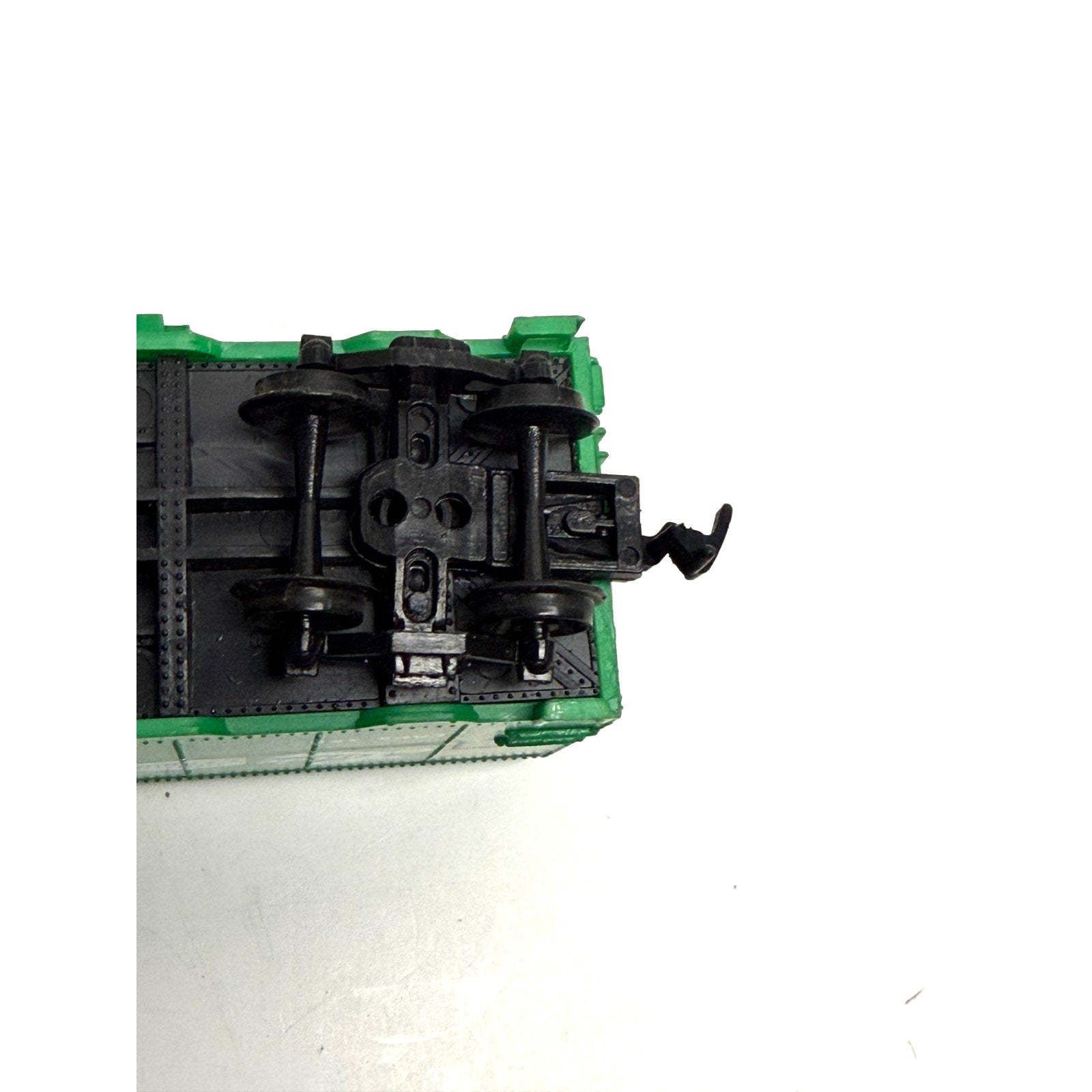 Vintage HO Scale Life-Like 40' Boxcar Linde Union Carbide LAPX 358 Green