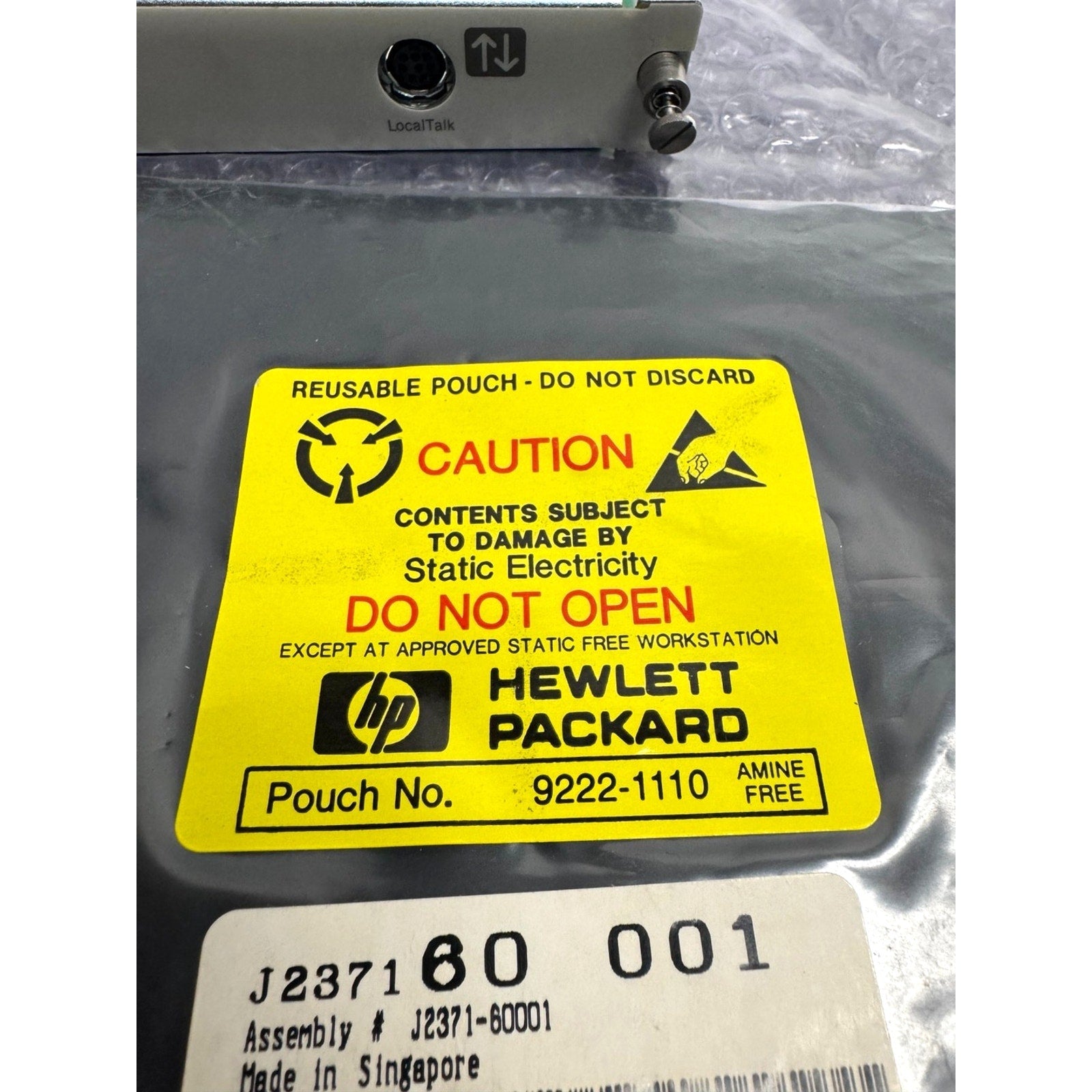 Vintage NOS HP J413B301A1 HP Local Talk Jetdirect Card Print Server