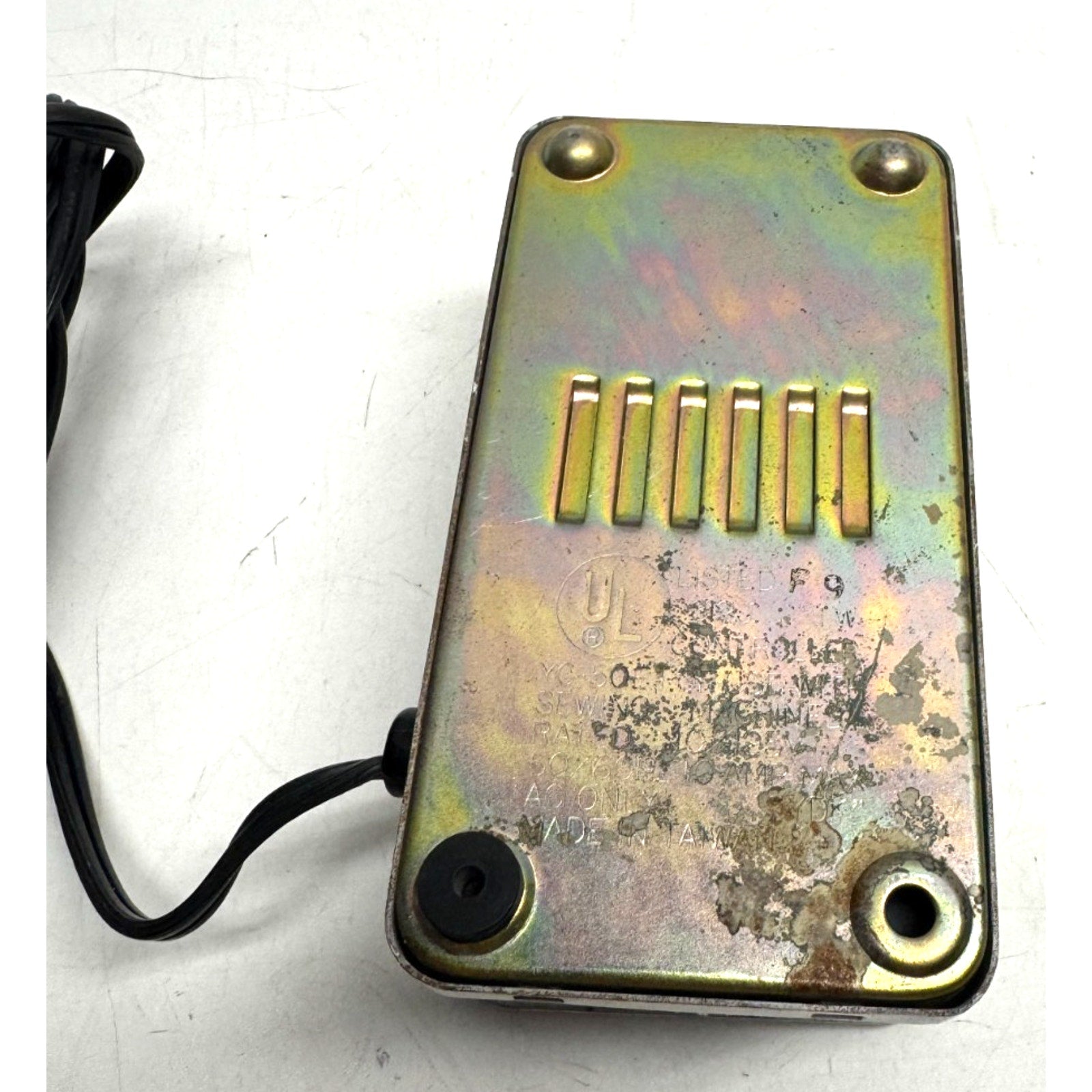 Vintage YDK YC-50e Sewing Machine Foot Pedal Controller EB-17036