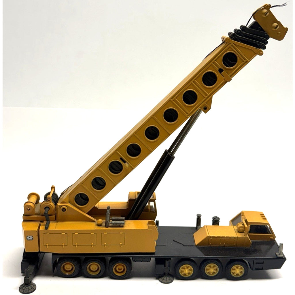 Vintage NZG 152 Grove TM1500 Mobile Crane - Yellow 1/55 Die-cast Made In Germany