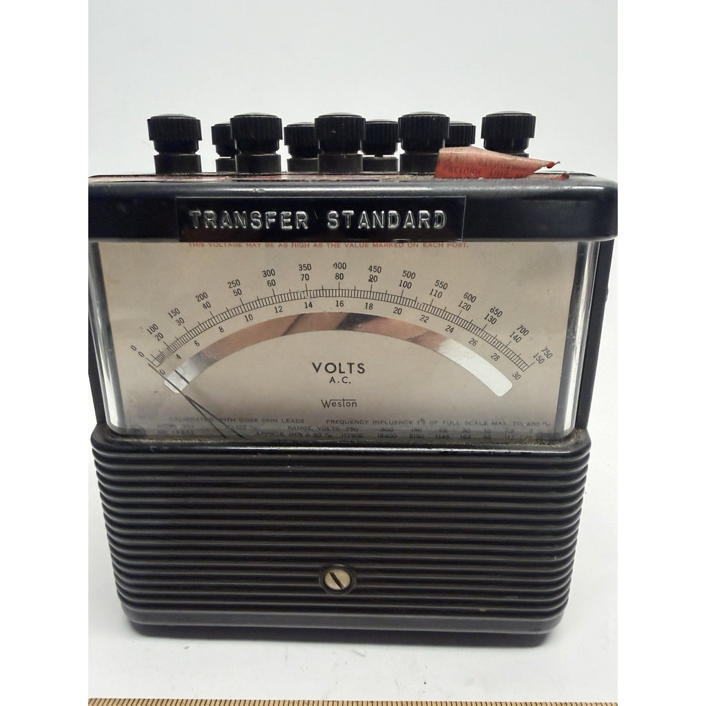 Vintage Weston Volt Meter D.C. Model 901