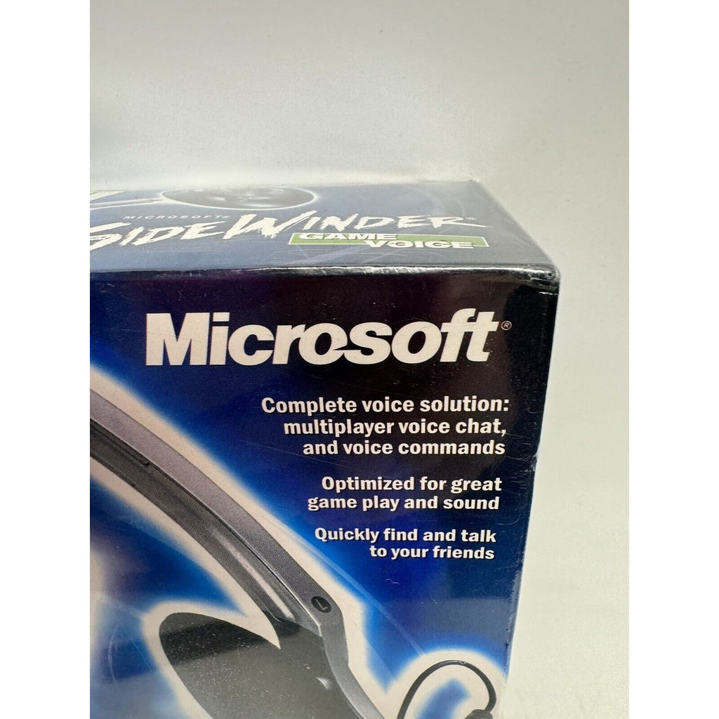 Vintage FACTORY SEALED Microsoft Sidewinder Game Voice Headset PC