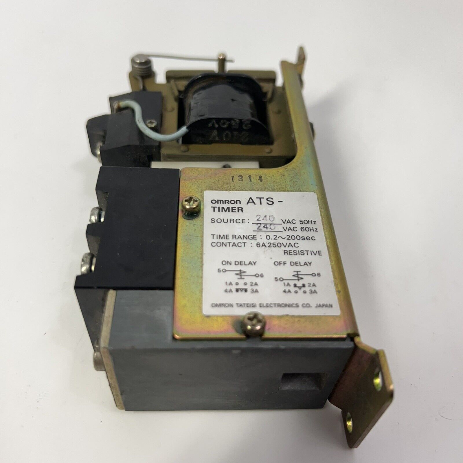 VINTAGE Omron Tateisi Electronics ATS-TIMER 240 VAC 50Hz : Made in Japan