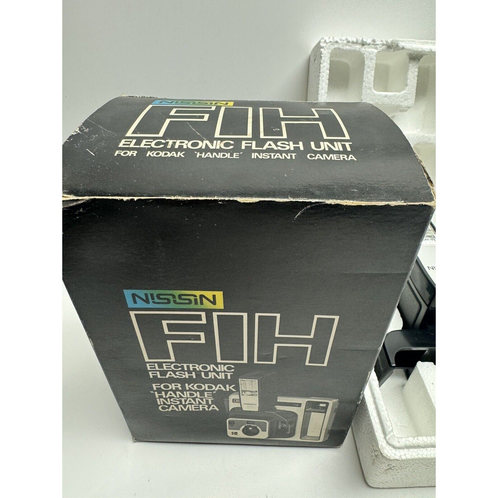 VINTAGE NOS Nisisin FIH Electronic Flash Unit for Kodak Handle Instant Camera