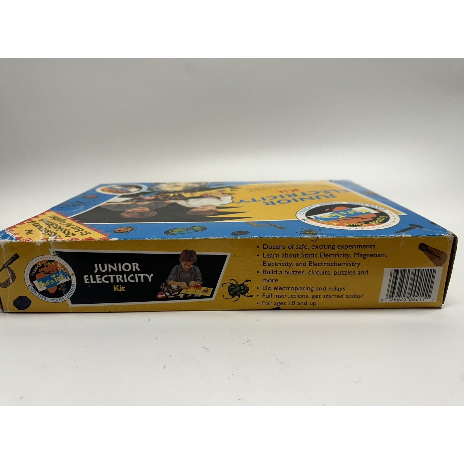 Vintage SEALED NEW Kid's Tek Junior Scientist Electricity Lab Kit. Item No. 211