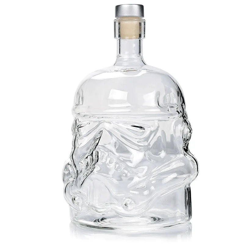 Wine Glass Set Storm Trooper Helmet Whiskey Decanter Whiskey Glass Cup Wine Glasses Accessories Creative Men Gift Bar Party Hot