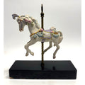 VINTAGE Cybis Sugarplum Porcelain Carousel Horse 12" L/Edition #142/750