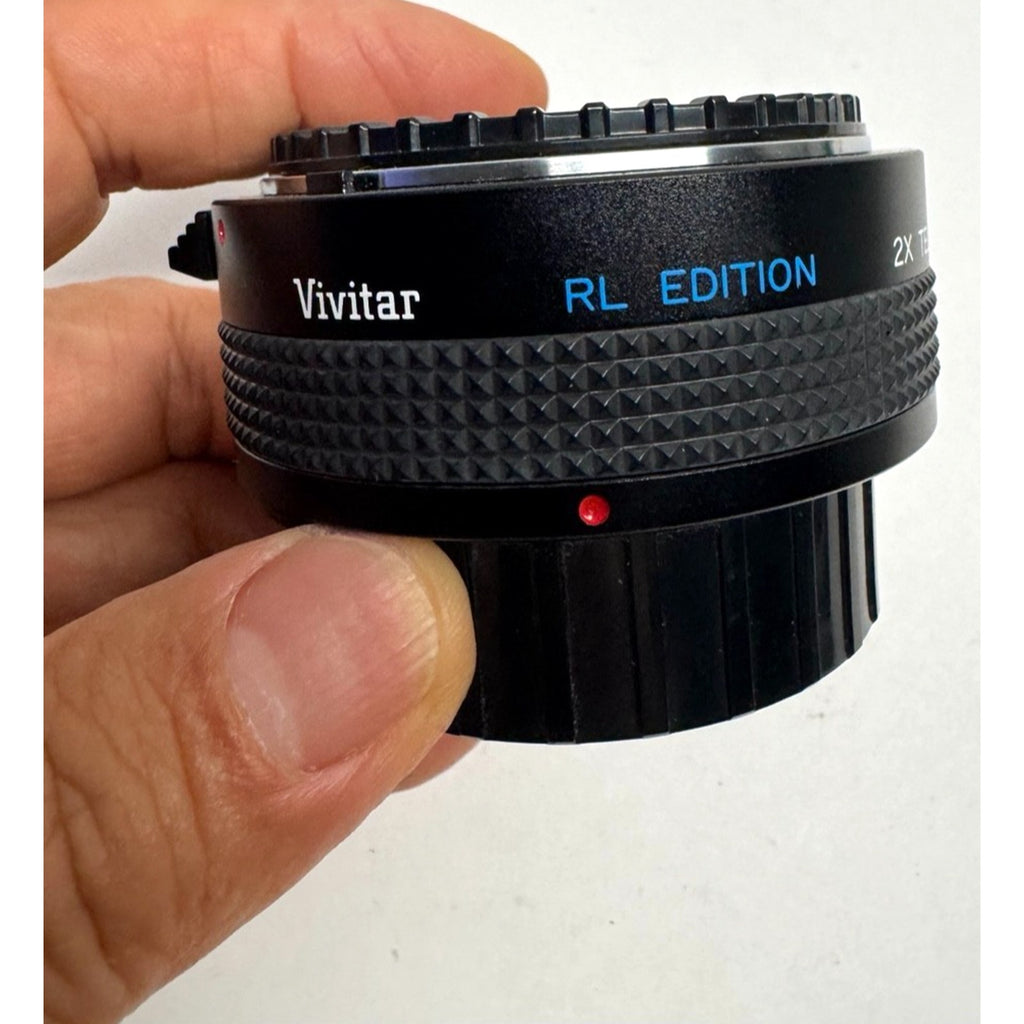 Vintage Canon Vivitar MC Tele Converter 2X-4 FL-FD with Caps RL Edition