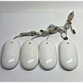 Vintage Lot of 4 Apple Mighty Mouse A1152 Wired USB Optical White Mice