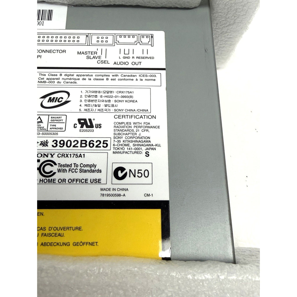 VINTAGE NOS Sony CRX175A1 CD-R/RW Drive Unit