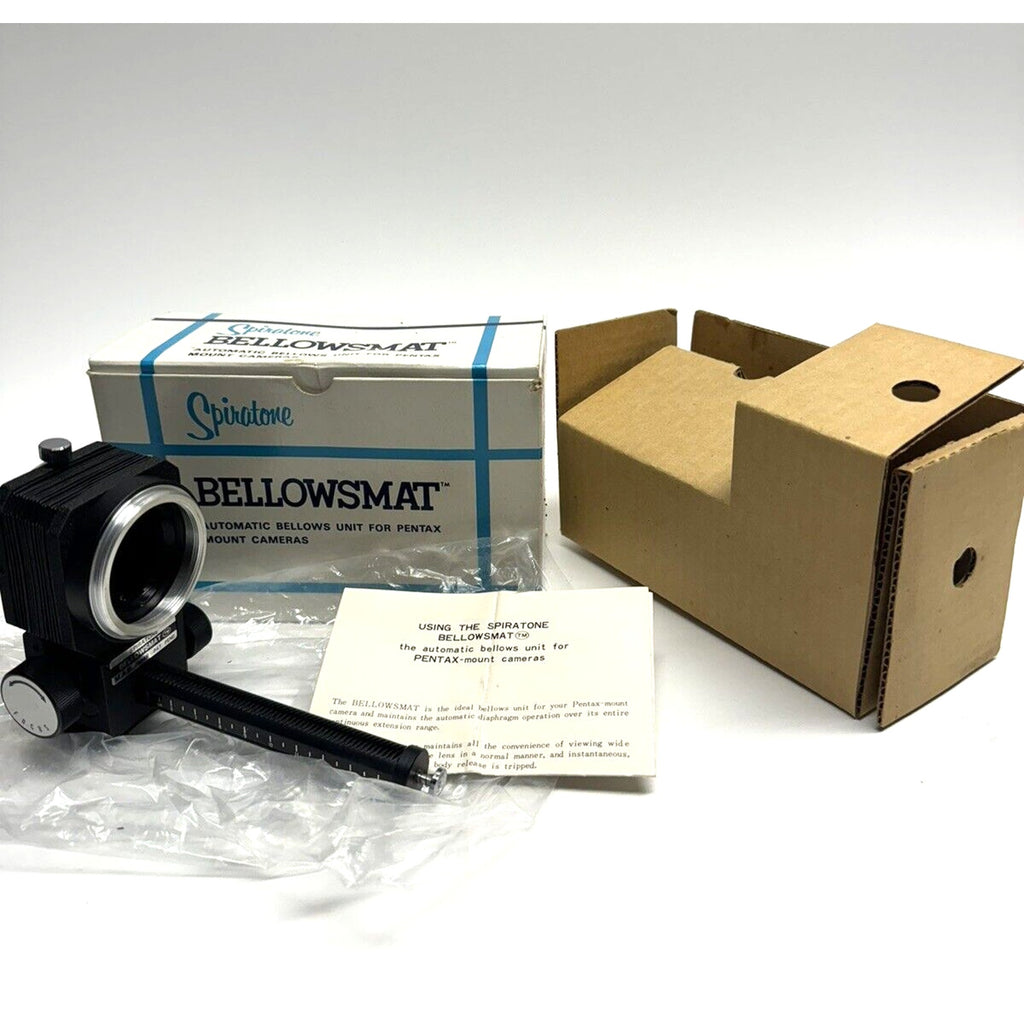 VINTAGE NOS SPIRATONE BELLOWSMAT w/ Original Box Made in Japan