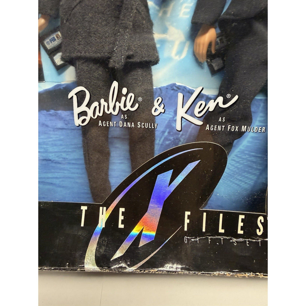 VINTAGE 1998 MATTEL BARBIE & KEN THE X FILES SCULLY AND MULDER COLLECTOR EDITION