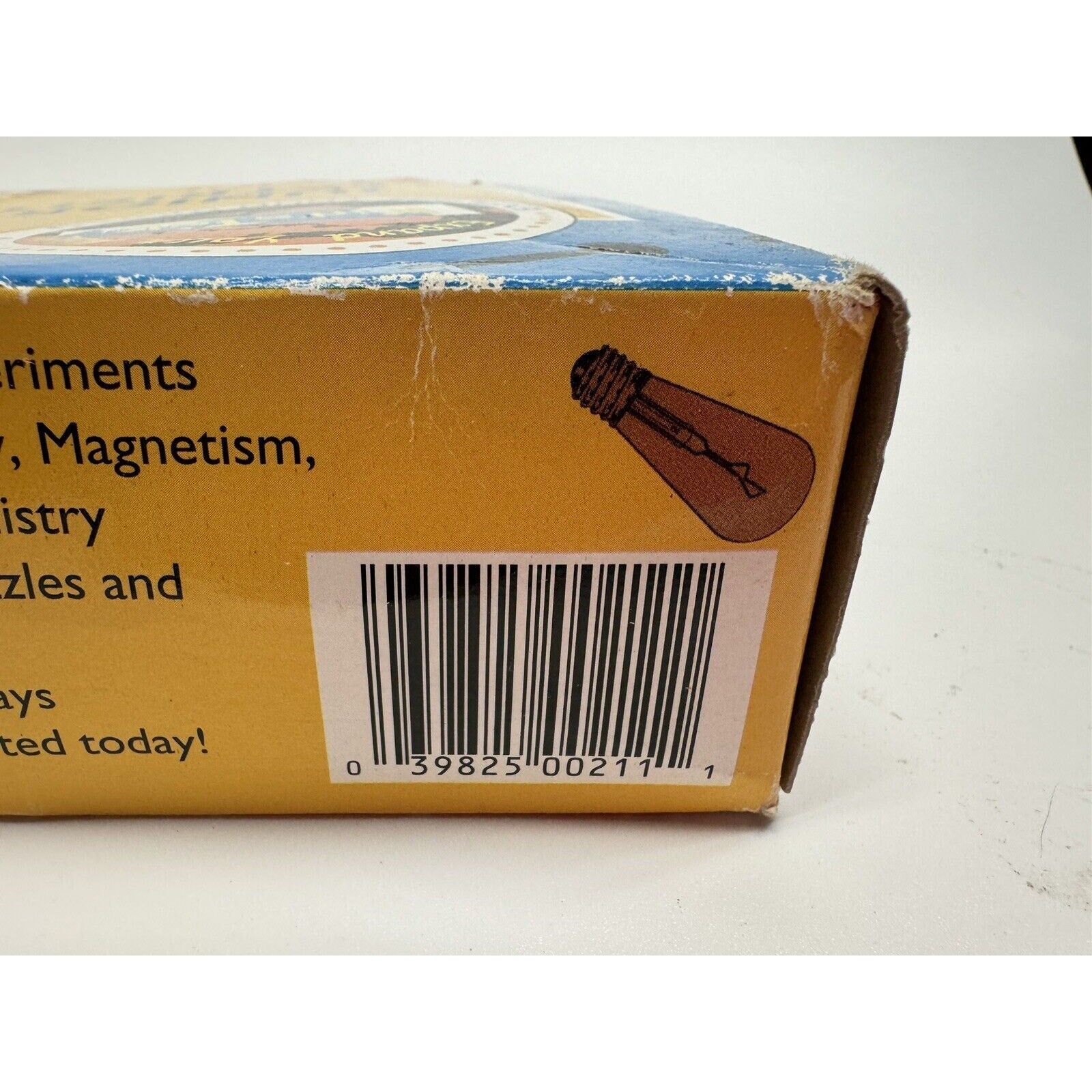 Vintage SEALED NEW Kid's Tek Junior Scientist Electricity Lab Kit. Item No. 211