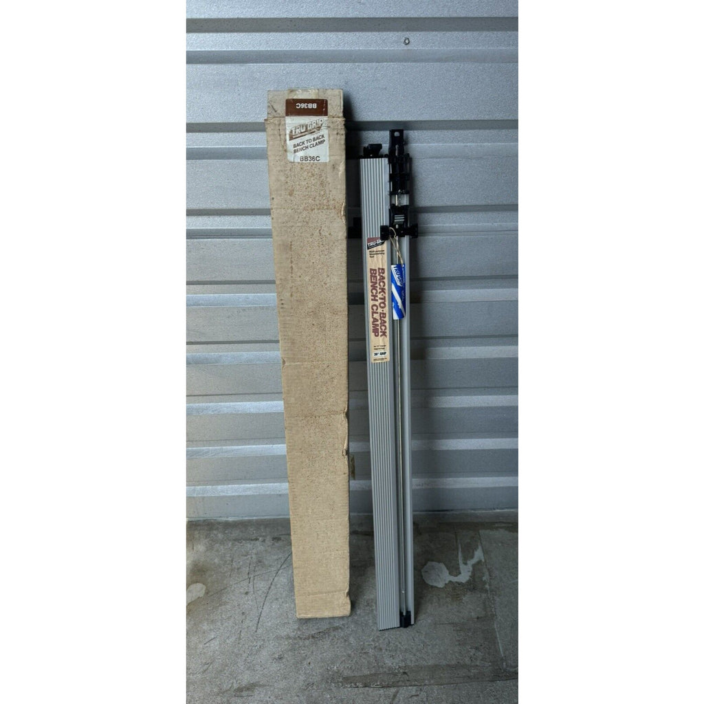 VINTAGE NOS TRU-GRIP BB36C Back-To-Back Bench Clamp 36" Grip Woodworking Tool