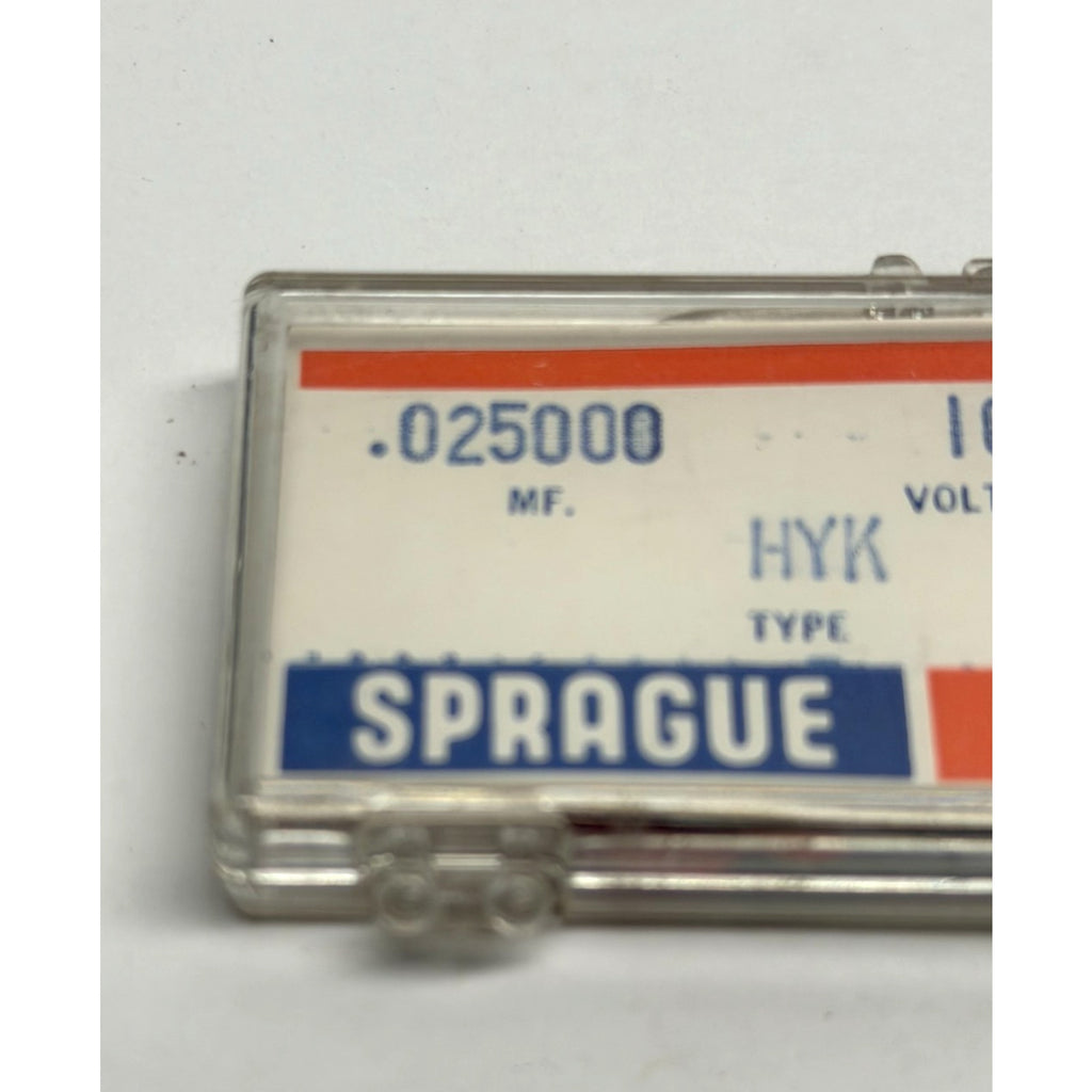 VINTAGE Sprague Cera-Mite Ceramic Disc Capacitor .025uF 100V TG-S25
