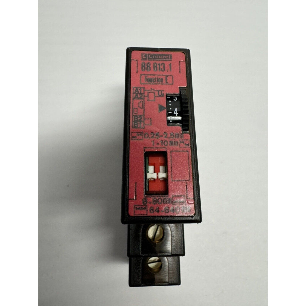VINTAGE NOS Crouzet 88 813.1 Time Delay Relay IP40 Made in France