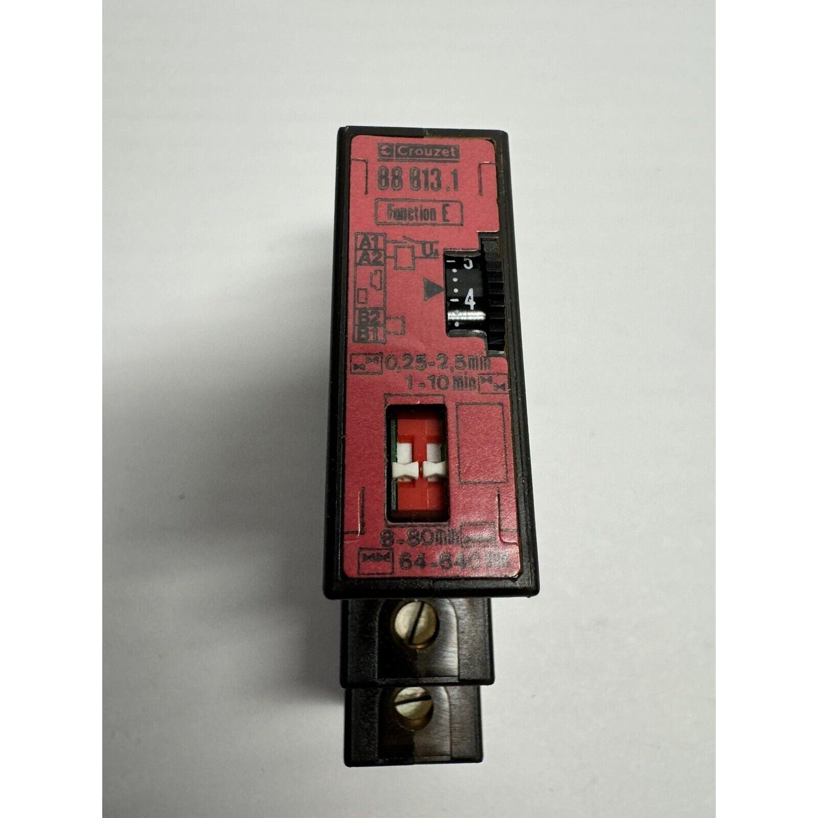 VINTAGE NOS Crouzet 88 813.1 Time Delay Relay IP40 Made in France