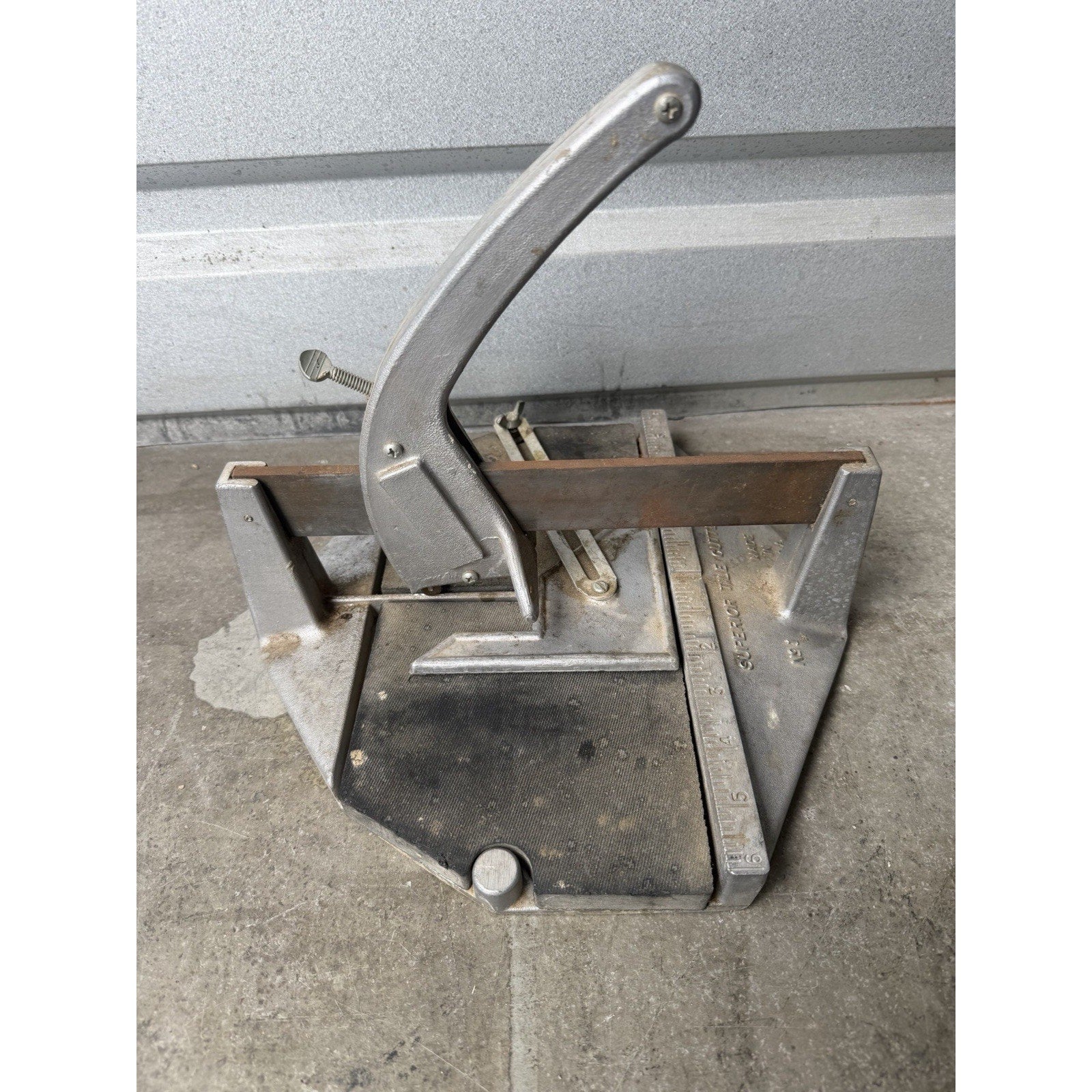 VINTAGE Superior Tile Cutter No. 1 Model