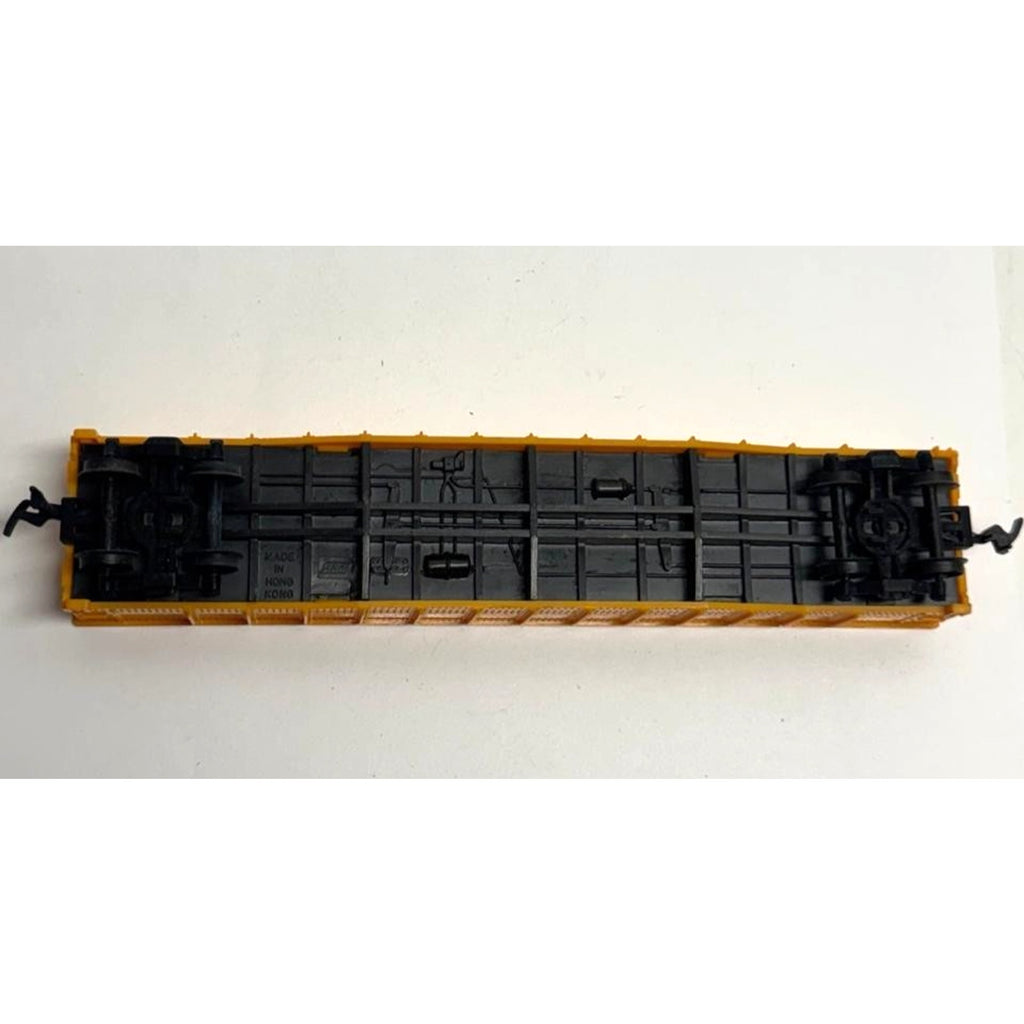 Vintage AHM HO Scale Union Pacific Yellow Gondola 50' MADE IN HONG KONG