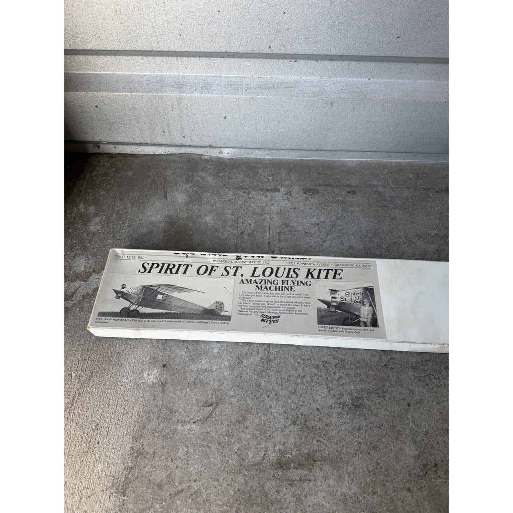 VINTAGE FACTORY SEALED 1970’s Spirit of St. Louis Kite Kit #203
