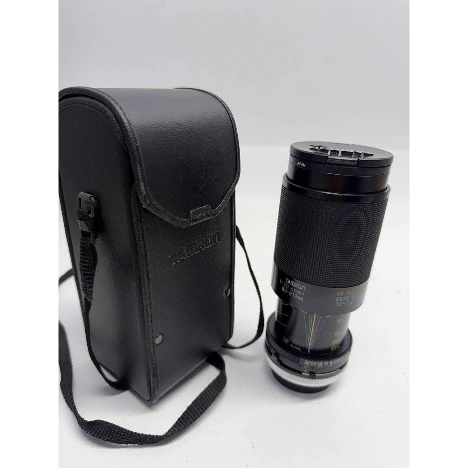 Vintage Tamron 80-210mm f/3.8-4 CF Tele-Macro Zoom Adaptall-2 Lens Model 103A