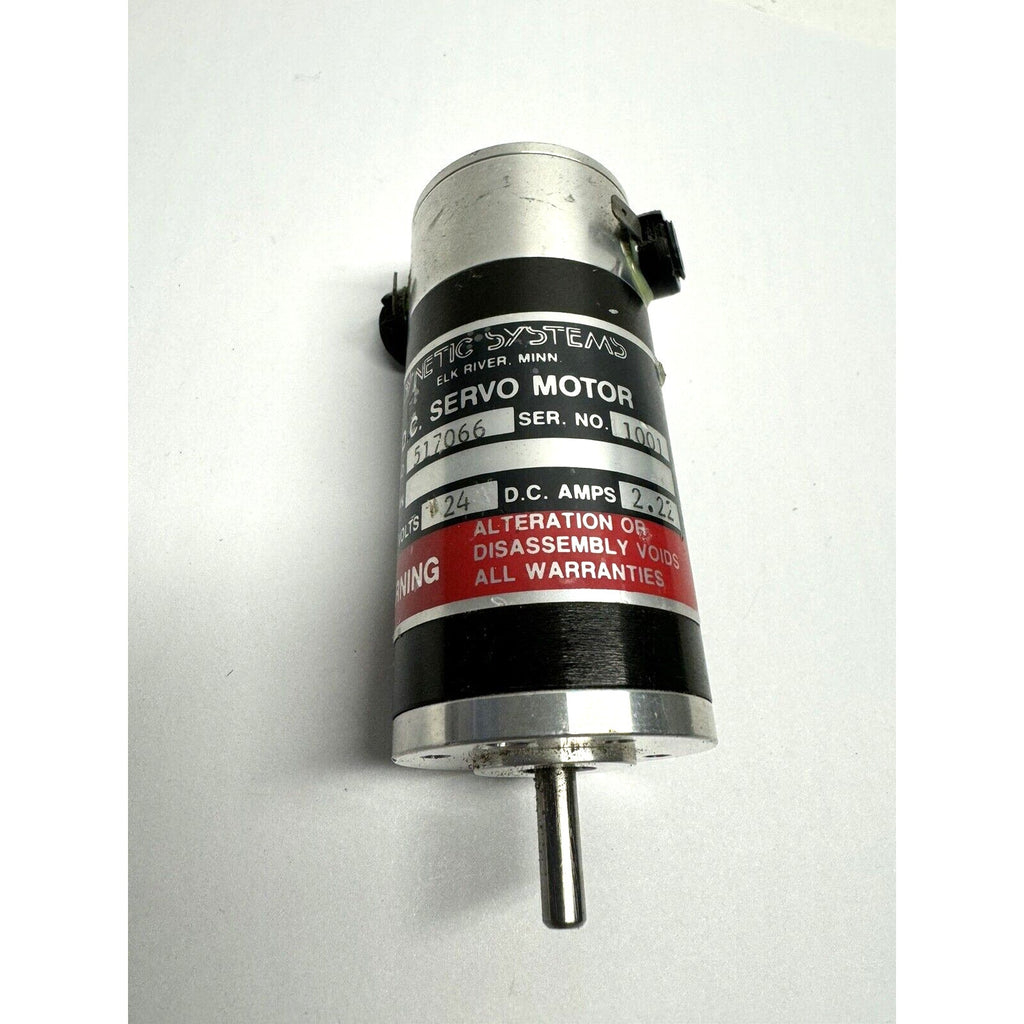 VINTAGE DYNETIC SYSTEMS 517066 DC SERVO MOTOR UNTESTED