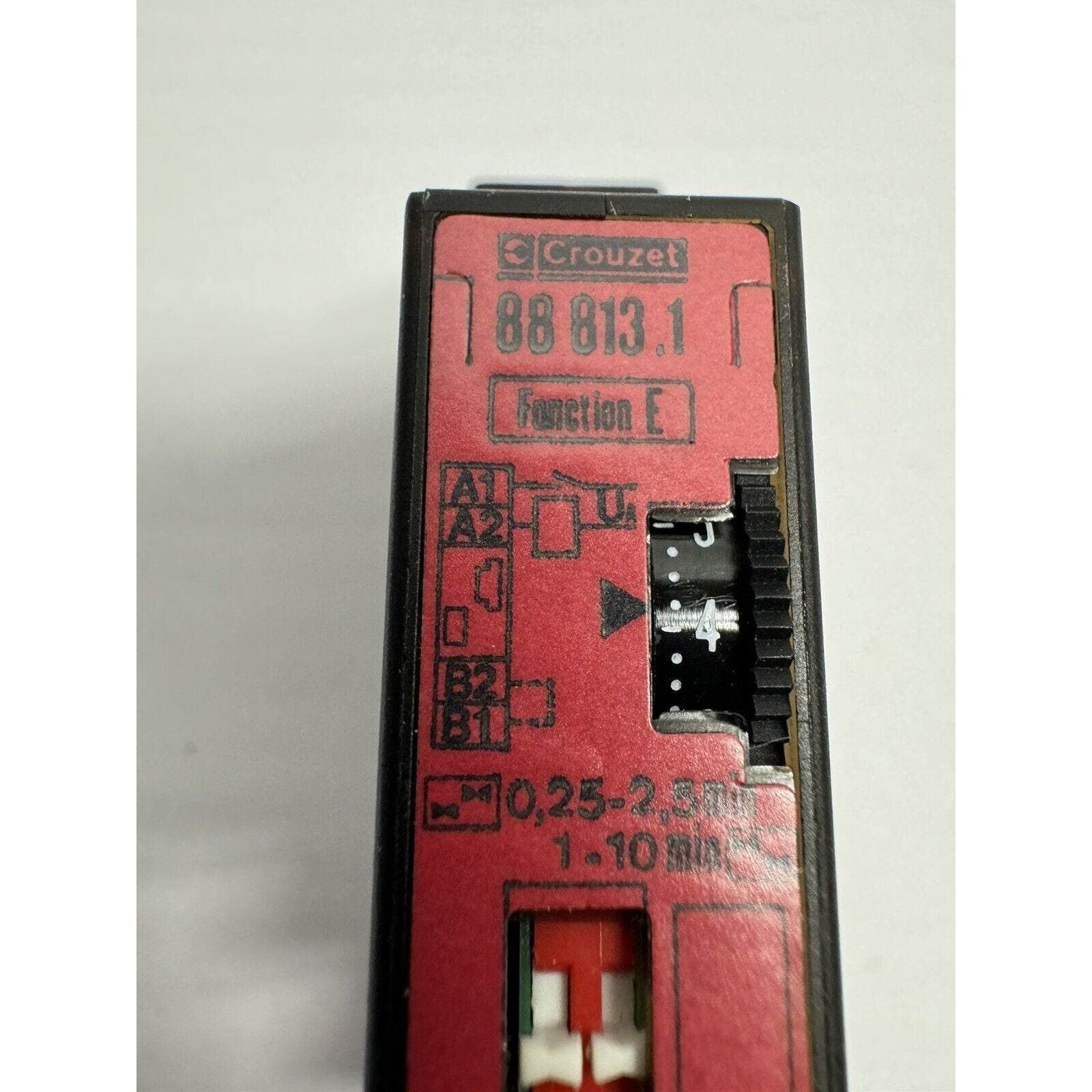 VINTAGE NOS Crouzet 88 813.1 Time Delay Relay IP40 Made in France