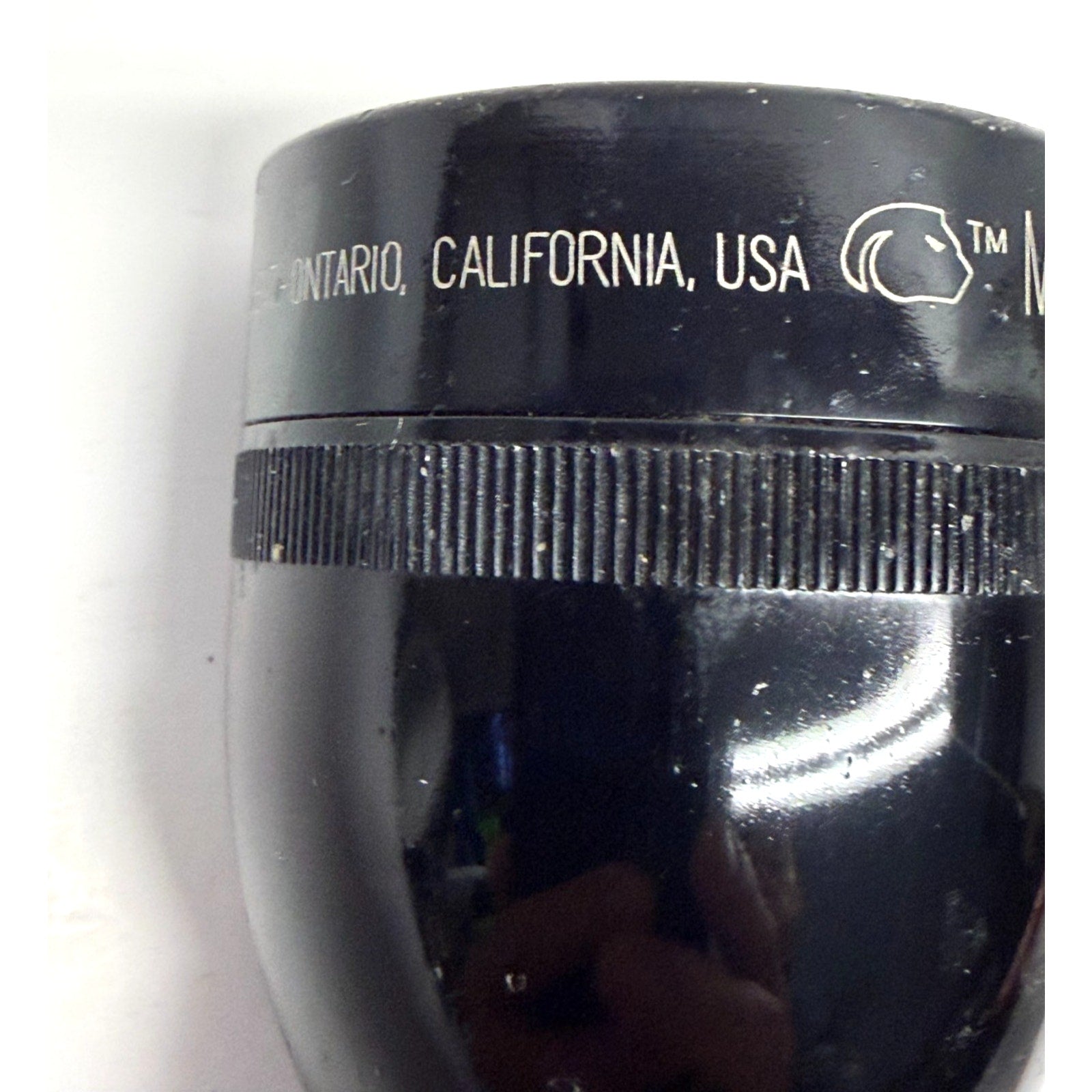 Vintage Mag-Lite Heavy-Duty 2-Cell D Black Flashlight