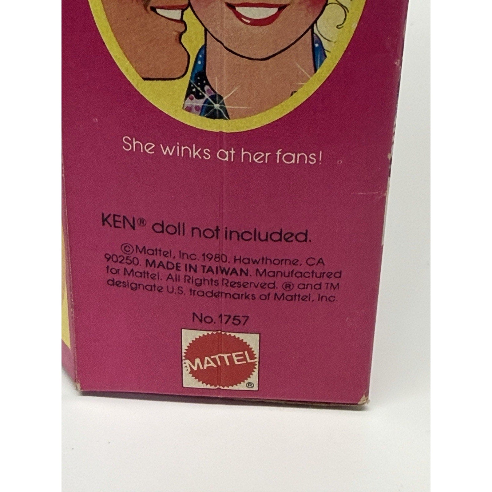 VINTAGE NOS 1980 RARE Western Barbie Doll Mattel #1757