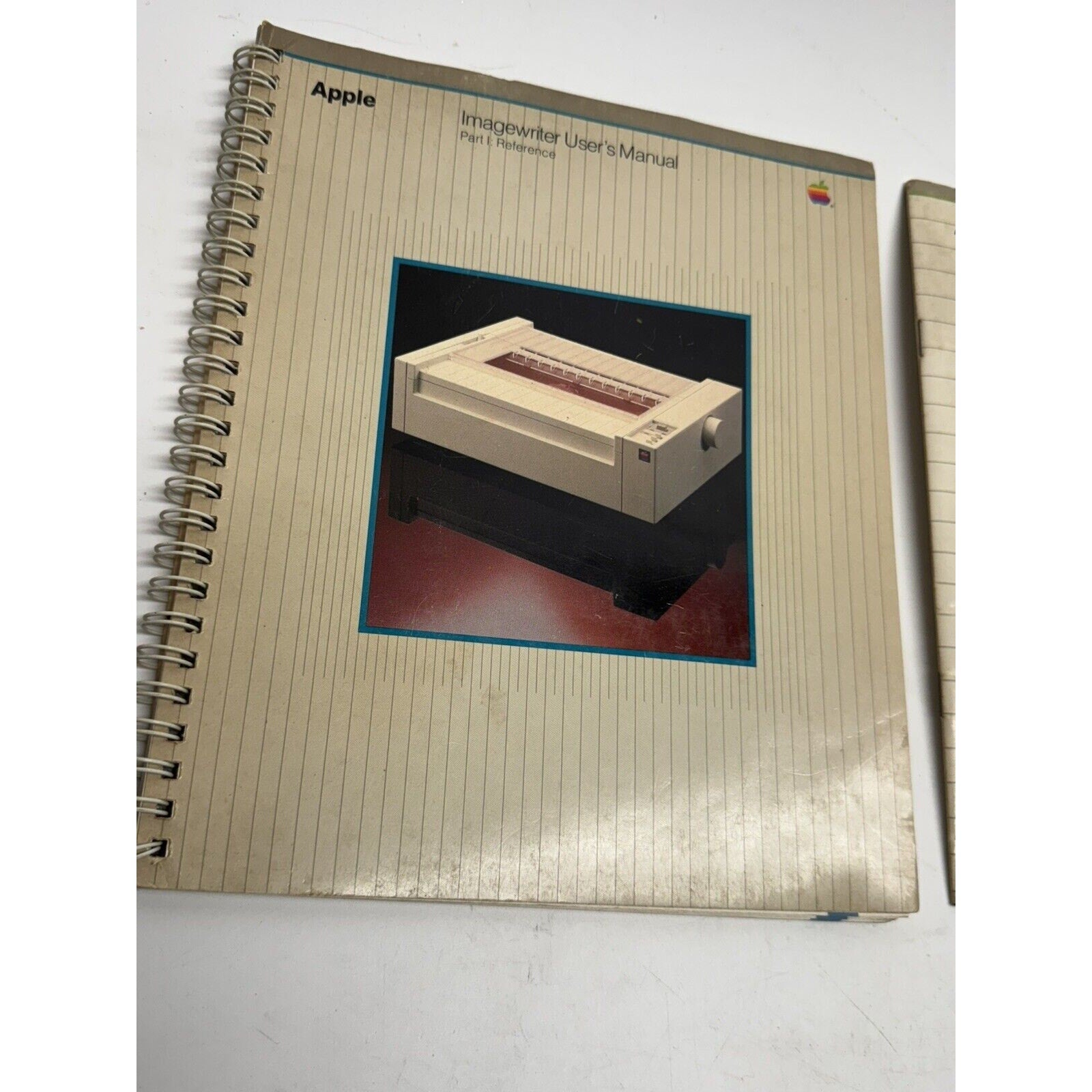 Vintage Apple ImageWriter Printer User’s Manual Reference & Guide Part I & II