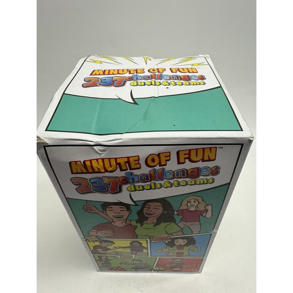 VINTAGE Minute of Fun Party Game - 237 Minute to Win It Challenges for Duels, Te