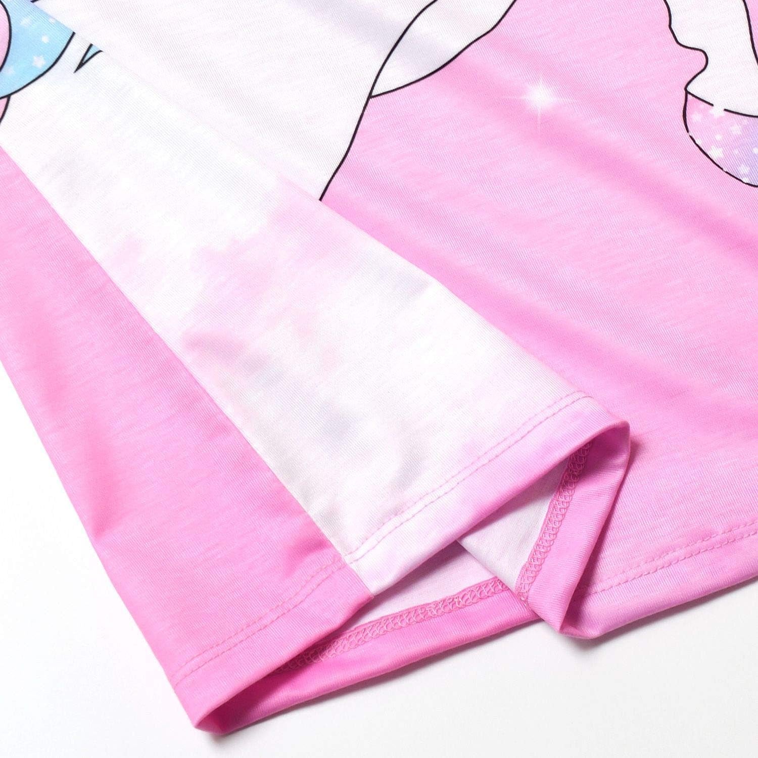 Girls Nightgowns Princess Nightdress Cotton Sleepwear Pajamas Dress for Kids