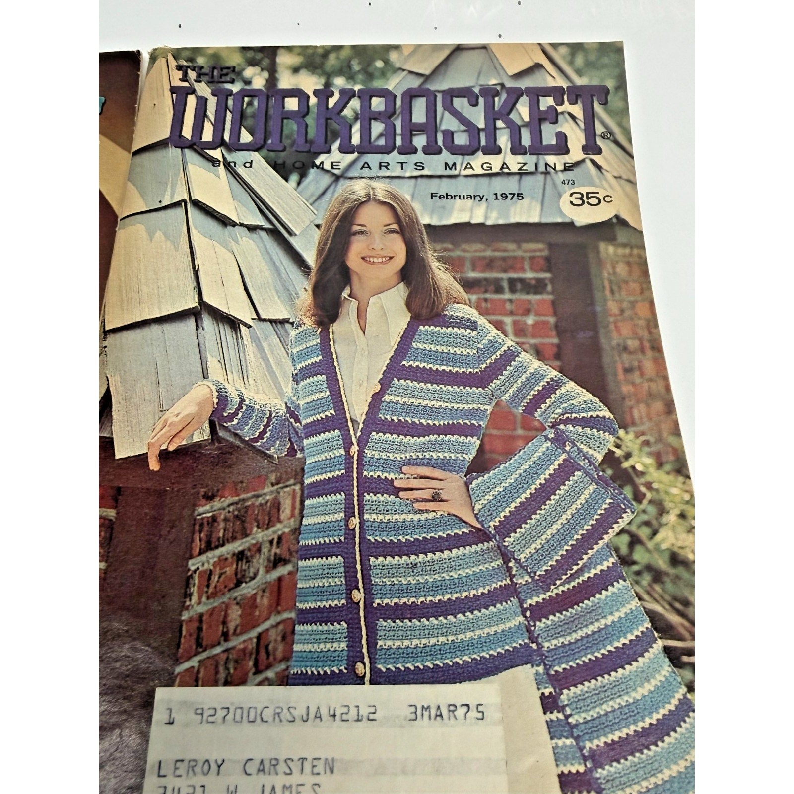 Vtg LOT of 4 Workbasket Magazine VINTAGE 1970 1971 Crochet Knitting Sewing