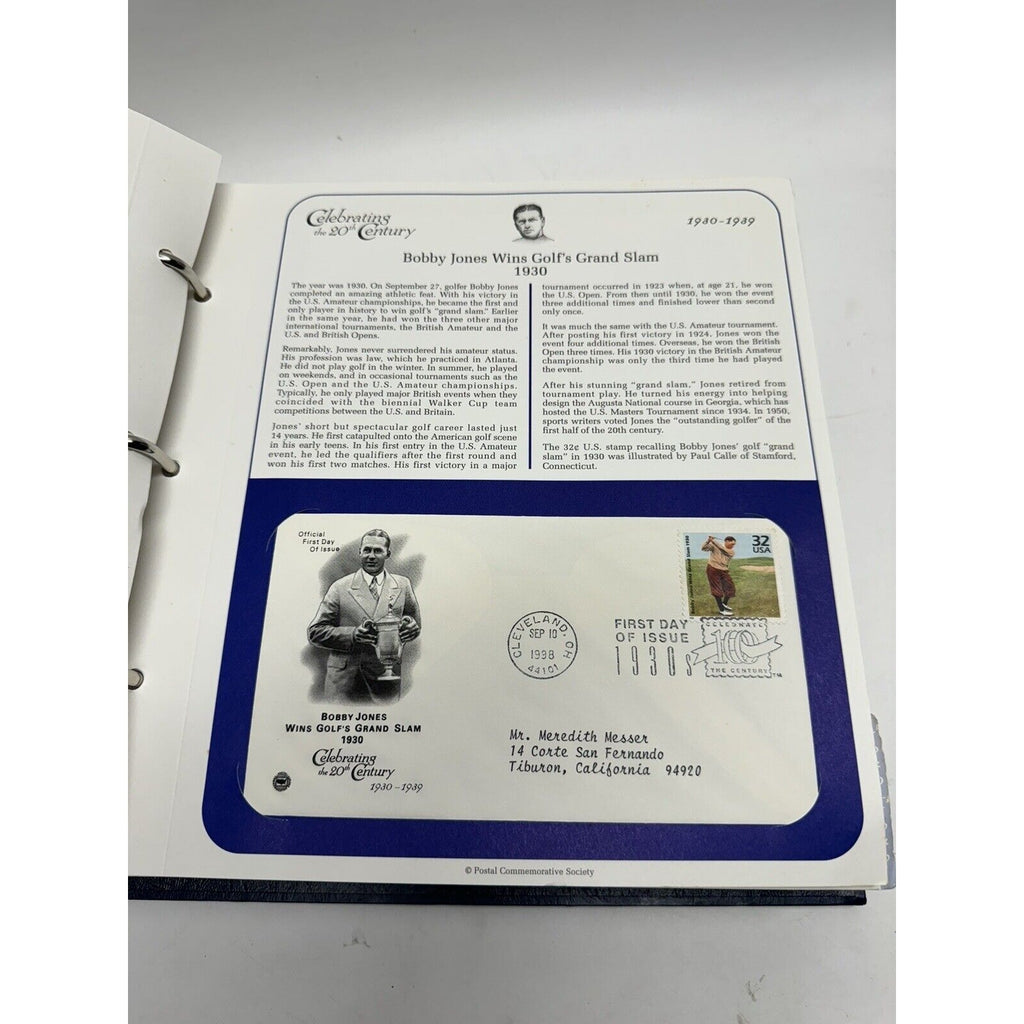 VINTAGE Celebrate 20th Century FDC Collection by Postal Commemorative Society