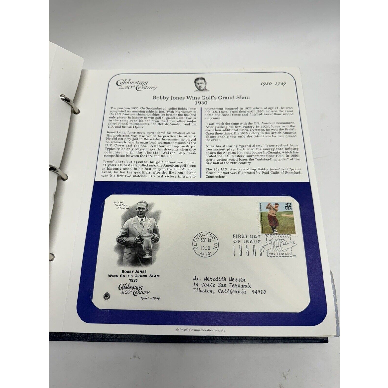VINTAGE Celebrate 20th Century FDC Collection by Postal Commemorative Society