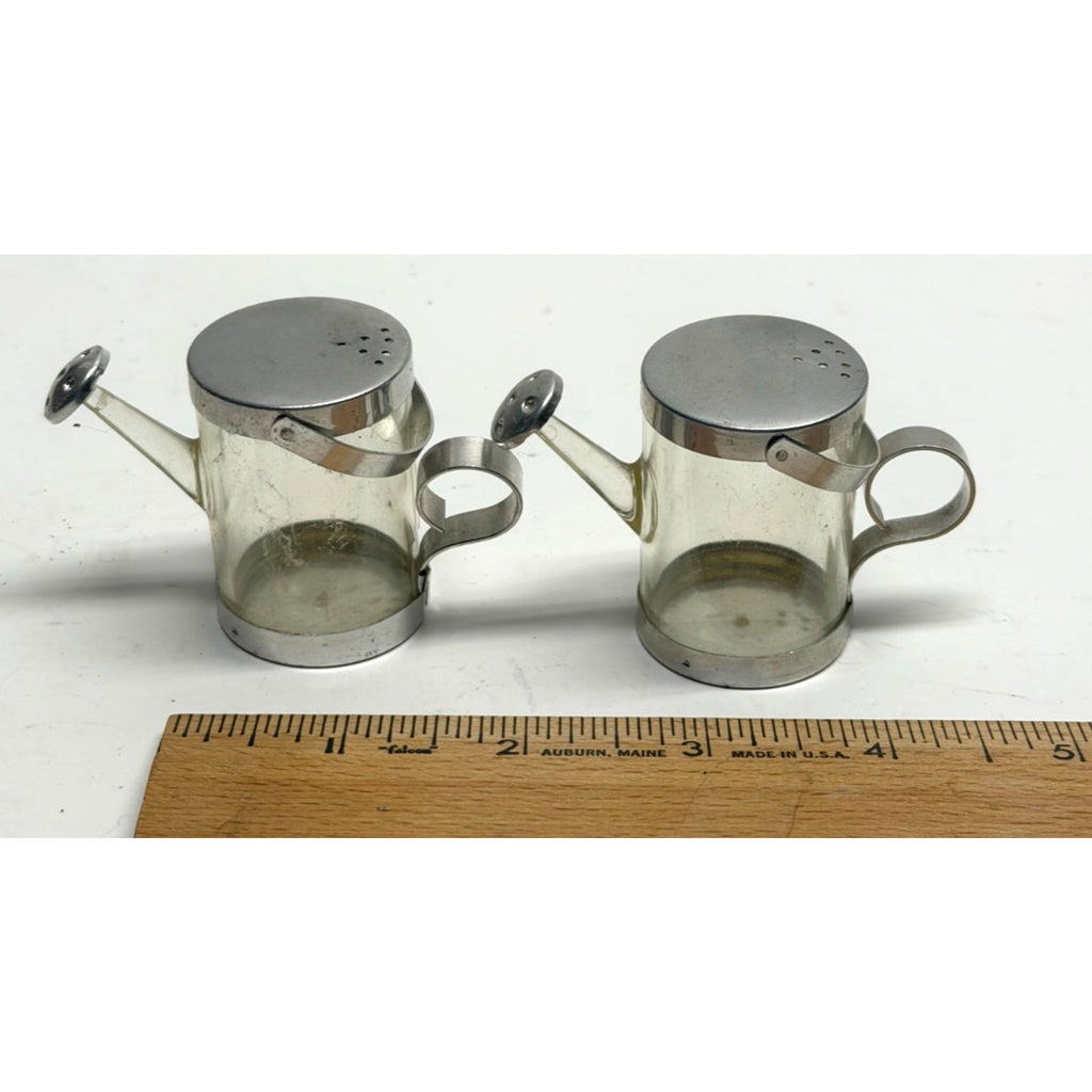Vintage Salt and Pepper Shakers watering cans New York Dart Craftsman