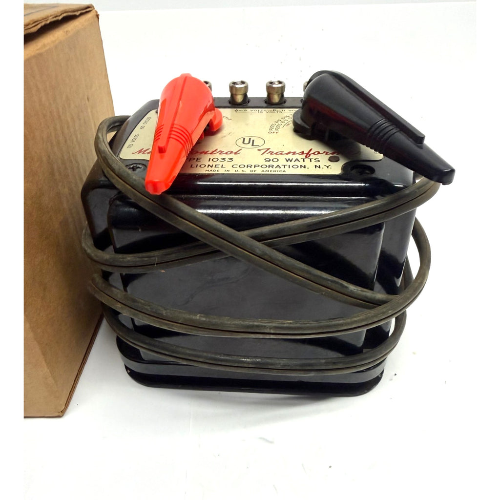 Vintage Lionel Postwar #1033 90 Watt Transformer in Box