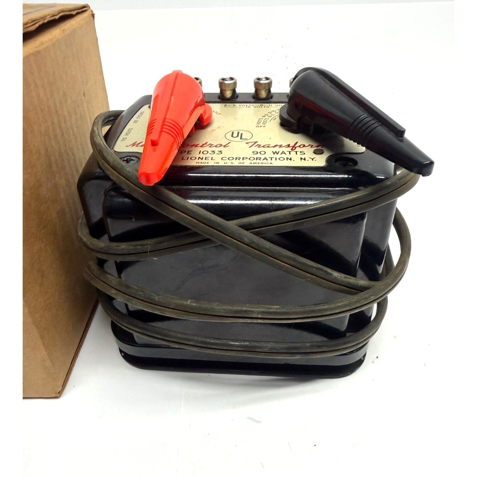 Vintage Lionel Postwar #1033 90 Watt Transformer in Box