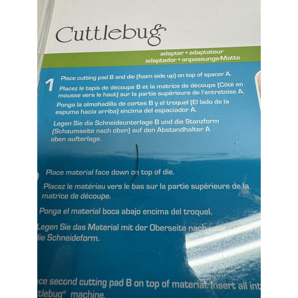 VINTAGE NOS SEALED Cricut Cuttlebug C Adapter Plate 20000202